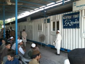 Voluntary Repatriation Centre in Chamkani/ Photo by News Lens Pakistan/